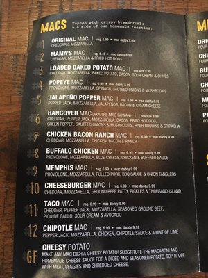 Menu photo 7 MACS Macaroni and Cheese Shop Appleton, WI