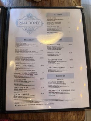 Menu photo 2 Maldon’s Brasserie Irvine, CA Menu photo 2 Maldon’s Brasserie Irvine, CA