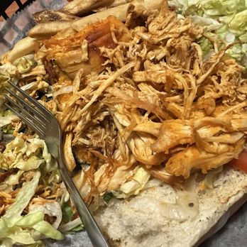 Burgh's Pizza & Wing Pub - Super DRY Buffalo Chicken sandwich - Pizza Near Me - Bridgeville, Pennsylvania Burgh's Pizza & Wing Pub - Super DRY Buffalo Chicken sandwich - Pizza Near Me - Bridgeville, Pennsylvania