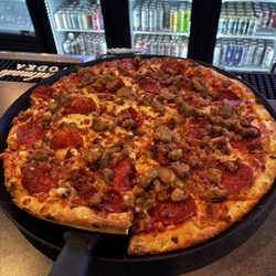 Eagle Creek Golf Club - Meat lovers pizza