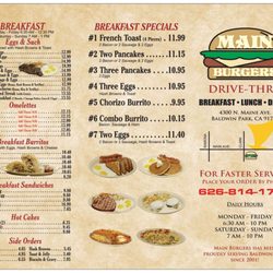 Main Burgers