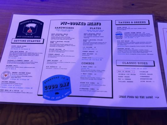 Menu photo 8 Rodney Scott's BBQ Charleston, SC Menu photo 8 Rodney Scott's BBQ Charleston, SC