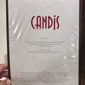 Pizzeria Candis - Menu - Pizza Near Me - Vienna, 9 Pizzeria Candis - Menu - Pizza Near Me - Vienna, 9