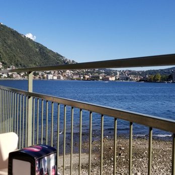 Villa Olmo Lido - View from bistro - Como, LC