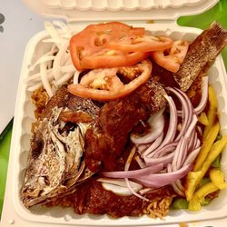 Asante’s Restaurant - Red snapper jo