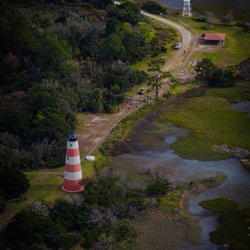 High Tide Aviation - Sapello Island Lighthouse