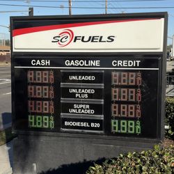 SC Fuels - Current price as Feb. 13th