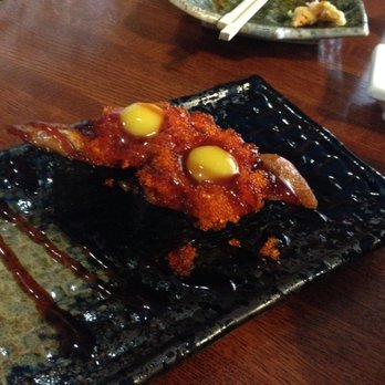 O Sushi - something with eel and quail eggs - Japanese Near Me - Santa Rosa, California O Sushi - something with eel and quail eggs - Japanese Near Me - Santa Rosa, California