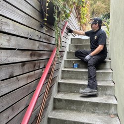 Flow Masters Plumbing, Drain and Water Heater - Alex running a new water line to an outdoor shower