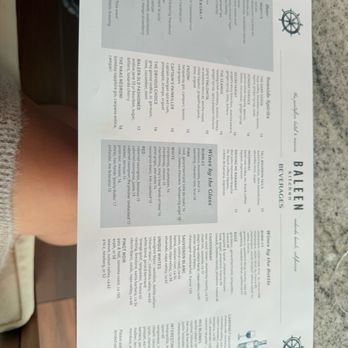 BALEENkitchen - Menu - Seafood Near Me - Redondo Beach, California