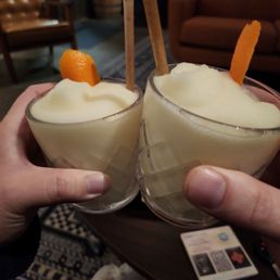 Dreamsicle slush