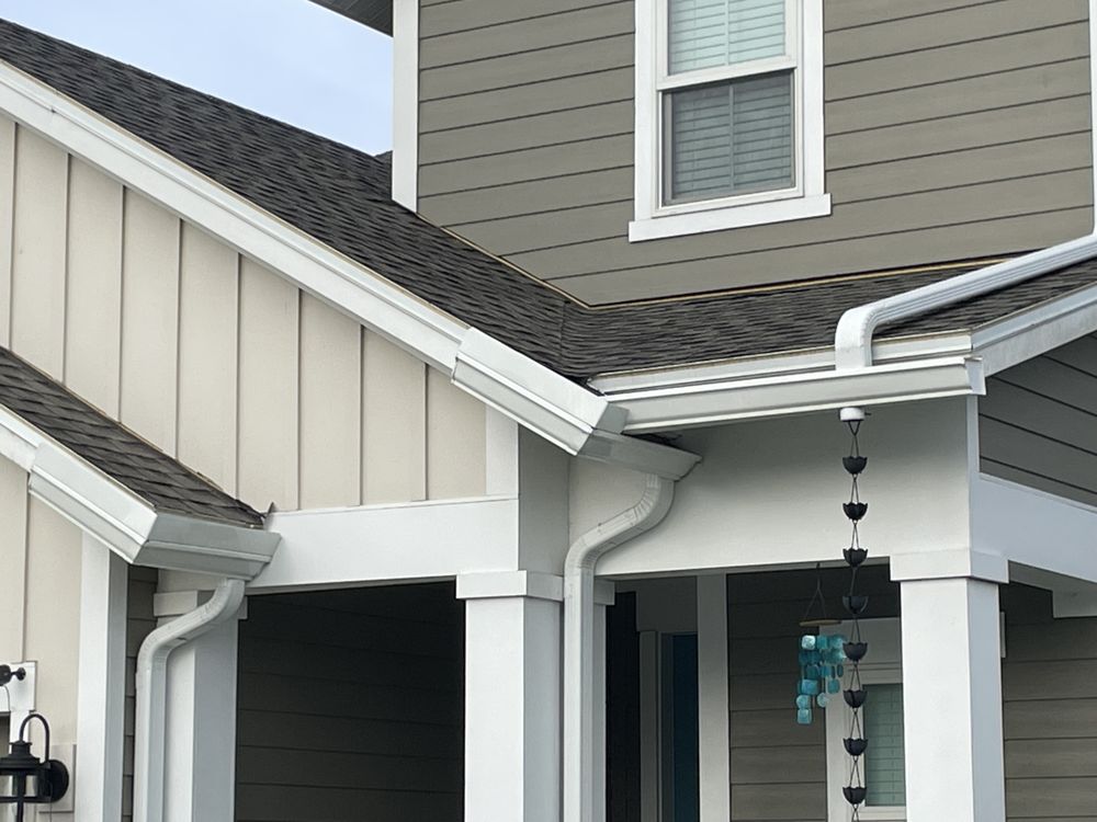 Slide of Golden Hammer Gutters