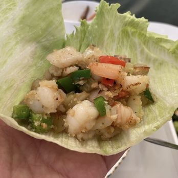 Yeh’s Bao - Shrimp Floss with Lettuce Wrap - Food Delivery Services Near Me - New York, New York Yeh’s Bao - Shrimp Floss with Lettuce Wrap - Food Delivery Services Near Me - New York, New York