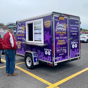 Oompa Loompyas - two people standing in a parking lot - Food Trucks Near Me - Syracuse, New York