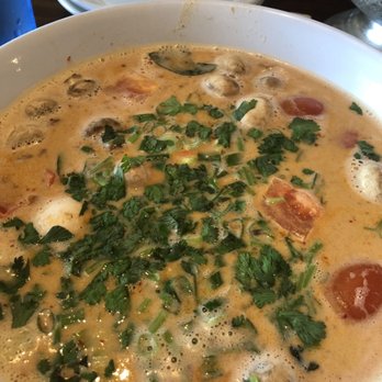 New Thai Cuisine - Tom kha - Thai Near Me - Merced, California