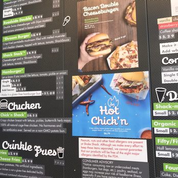 Shake Shack Century City Mall - 2nd Floor - burger menu - Fast Food Near Me - Los Angeles, California Shake Shack Century City Mall - 2nd Floor - burger menu - Fast Food Near Me - Los Angeles, California