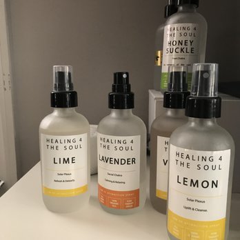 Healing4TheSoul - I use this sprays around my house, they are made with essential oils, and I love them. - Yoga Near Me - Hasbrouck Heights, New Jersey