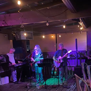The Rig - Charlie on Roland, Liz Wilson on flute and Chuck on guitar. Tributes to bass player and drums - with apologies I missed their names. - Pizza Near Me - Warren, Ohio The Rig - Charlie on Roland, Liz Wilson on flute and Chuck on guitar. Tributes to bass player and drums - with apologies I missed their names. - Pizza Near Me - Warren, Ohio