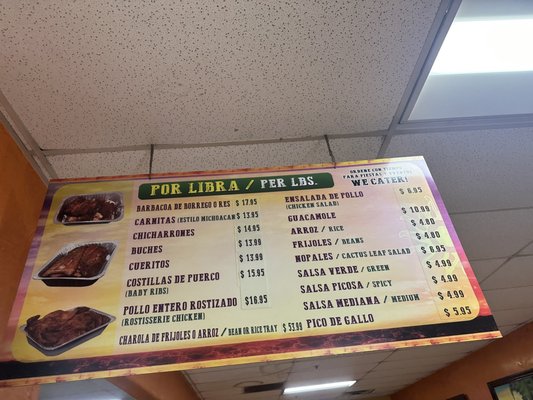 Menu photo 2 Mercado del Sol Concord, CA