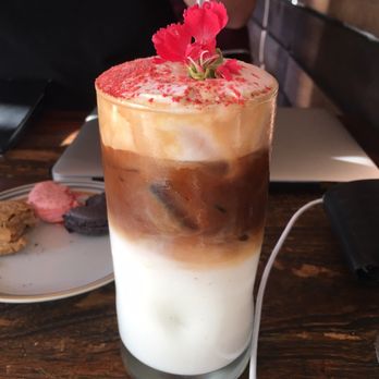 Caffe Concerto - Pink latte! - Pizza Near Me - Los Angeles, California Caffe Concerto - Pink latte! - Pizza Near Me - Los Angeles, California