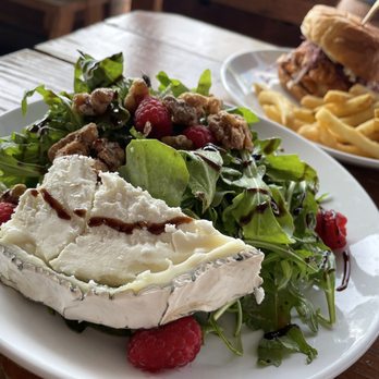 Pacific Coast Spirits - Humbolt Fog Goat Cheese Salad - New American Near Me - Oceanside, California Pacific Coast Spirits - Humbolt Fog Goat Cheese Salad - New American Near Me - Oceanside, California