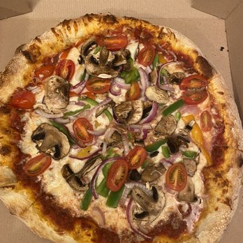 Pantaleone's - Veggie fresco (sub mushrooms for olives) - Pizza Near Me - Denver, Colorado Pantaleone's - Veggie fresco (sub mushrooms for olives) - Pizza Near Me - Denver, Colorado