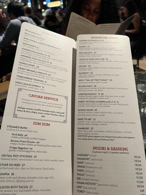 Menu photo 2 Sunda New Asian - River North Chicago, IL Menu photo 2 Sunda New Asian - River North Chicago, IL