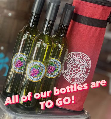 Stained Glass Wine House by null