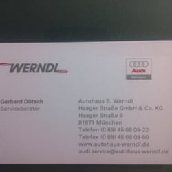 Autohaus Werndl Audi