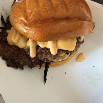 Black Label Burger Company - Black label double cheeseburger OKC style - Burgers Near Me - Las Vegas, Nevada Black Label Burger Company - Black label double cheeseburger OKC style - Burgers Near Me - Las Vegas, Nevada