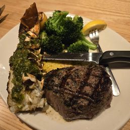 7oz Barrel Cut Filet & Lobster Tail