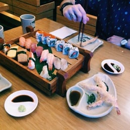 Our expensive but small portioned meal Our expensive but small portioned meal