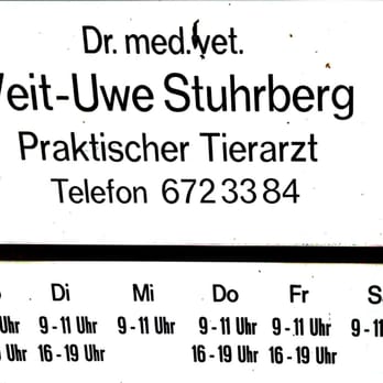 Tierarzt Dr. Veit-Uwe Stuhrberg - Veterinarians Near Me - Berlin, BE Tierarzt Dr. Veit-Uwe Stuhrberg - Veterinarians Near Me - Berlin, BE