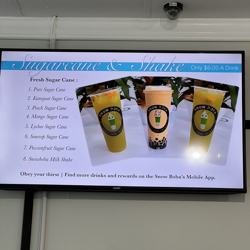 Snow Boba - menu pt 1 - Bubble Tea Near Me - San Jose, California Snow Boba - menu pt 1 - Bubble Tea Near Me - San Jose, California
