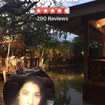 Karai Crab - Waiting on our food! Little pond to enjoy. - Seafood Near Me - Honolulu, Hawaii