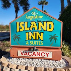 St Augustine Island Inn - This Is The Advertising Picture Of The Outdated Hotel