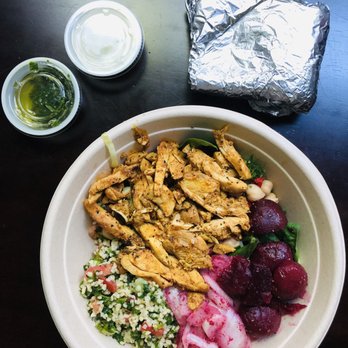 YAFO Kitchen - BYOB with couscous and mixed greens, shawarma chicken, cauliflower rice tabbouleh, beets, sumac onions, and more! - Middle Eastern Near Me - Charlotte, North Carolina YAFO Kitchen - BYOB with couscous and mixed greens, shawarma chicken, cauliflower rice tabbouleh, beets, sumac onions, and more! - Middle Eastern Near Me - Charlotte, North Carolina