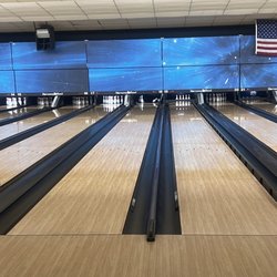 Harmony Bowl - This photo is a picture of the spot perfect bowling lanes!!