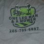 One Leg Man and A Mower