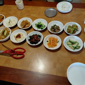 Pine Tree House - Complementary sides - Korean Near Me - Sacramento, California