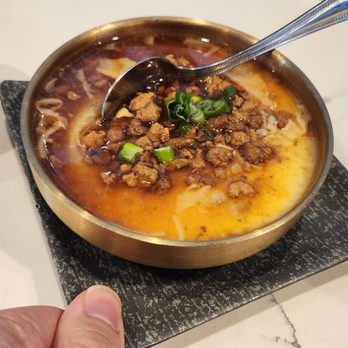 Highland Noodles - Steamed egg w/ Minced Pork - Noodles Near Me - Milpitas, California Highland Noodles - Steamed egg w/ Minced Pork - Noodles Near Me - Milpitas, California