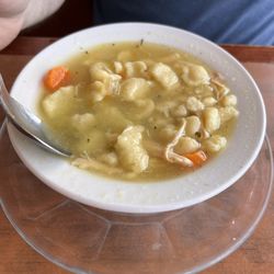 Mondovi Family Restaurant - Dumpling soup.
