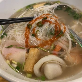 Pho Cafe - Add Siracha and the table pepper sauce... - Vietnamese Near Me - Chicago, Illinois