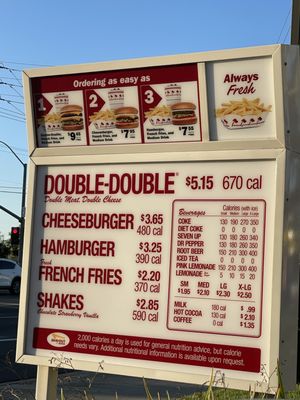 Menu photo 8 In-N-Out Burger Garden Grove, CA Menu photo 8 In-N-Out Burger Garden Grove, CA