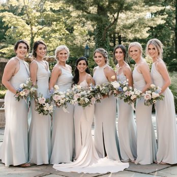 bridesmaid dresses harrisburg pa Champagne Sheath Satin Long Mismatch Bridesmaid Dress Champagne / 2 / A