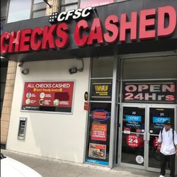 CFSC Checks Cashed