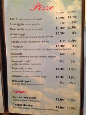 Menu photo 1 Le Vésuvio Marseille, 13 Menu photo 1 Le Vésuvio Marseille, 13