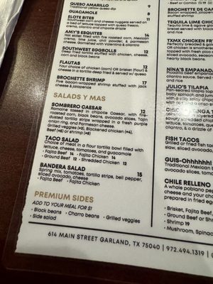 Menu photo 3 Dos Banderas Garland, TX Menu photo 3 Dos Banderas Garland, TX