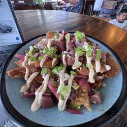Poke nachos