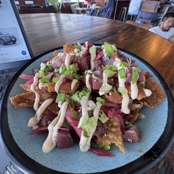 Trailhead - Poke nachos - Coffee & Tea Near Me - Novato, California Trailhead - Poke nachos - Coffee & Tea Near Me - Novato, California